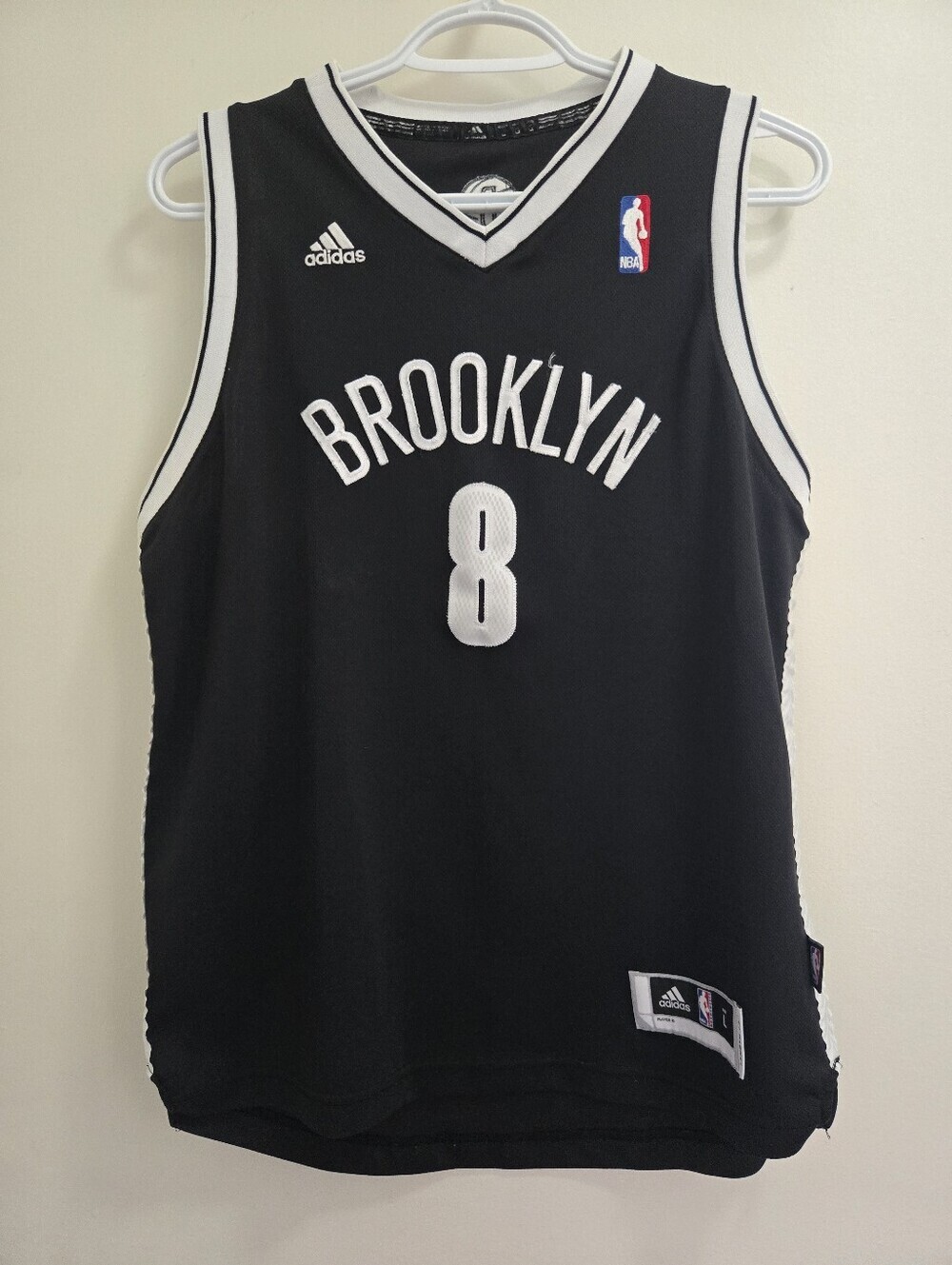 Youth Adidas  Brooklyn Nets Tank-LARGE